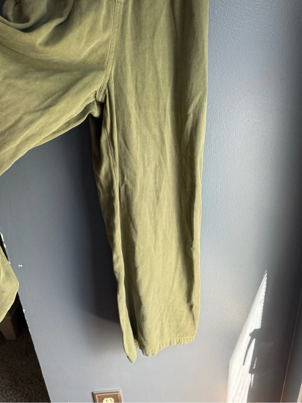 Cat & Jack Olive Green Jumpsuit